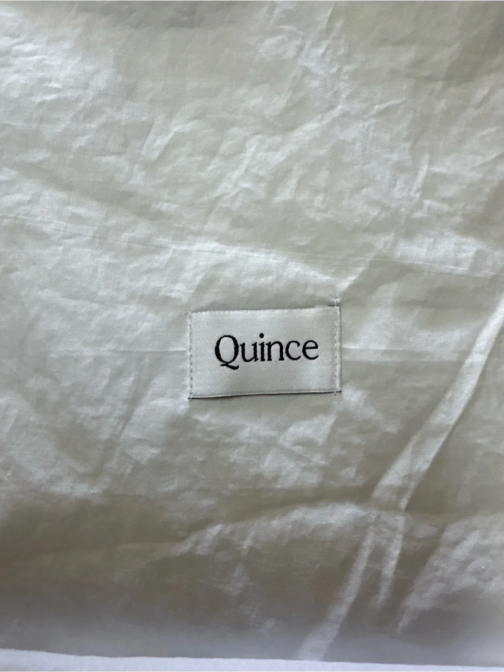 Quince Cotton Dust Bag w/ Flat Bottom | 16x16.5 | Purse Storage